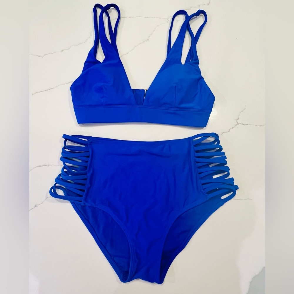 Express Blue Bikini Set